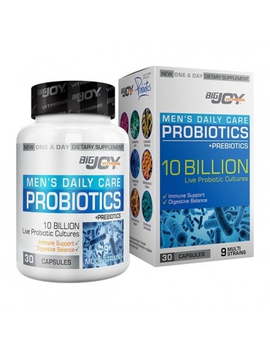 Bigjoy Vitamins Mens Daily Care Probiotics For Mens 30 Kapsül