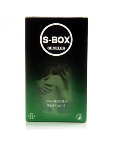 S-BOX Prezervatif Uzun Geceler 12 adet