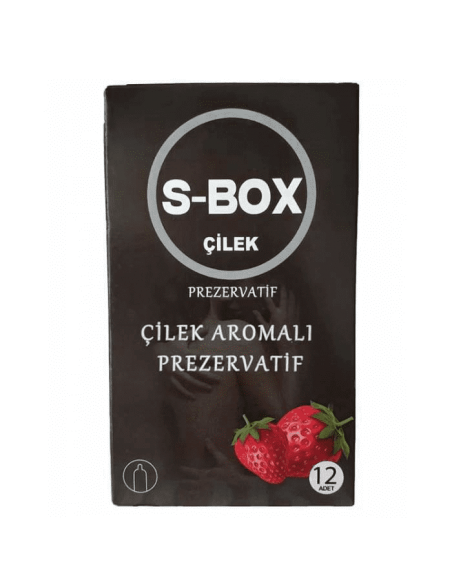 S-BOX Prezervatif Strawberry 12 adet