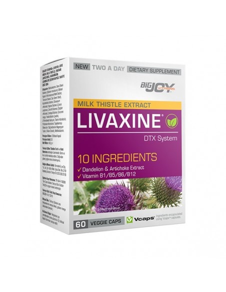 Bigjoy Vitamins Livaxine DTX System 60 Kapsül