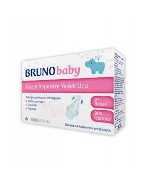 Bruno Baby Nazal Aspiratör Yedek Uç 10'lu