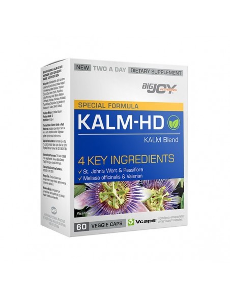 Bigjoy Vitamins Special Formula Kalm-HD 60 Vegi Kapsül