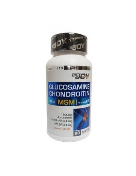 Bigjoy Vitamins Glucosamine Chondroitin MSM Vitamin K2 90 Tablet