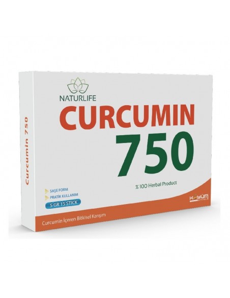 Naturlife Curcumin 750 5 gr 15 Stick