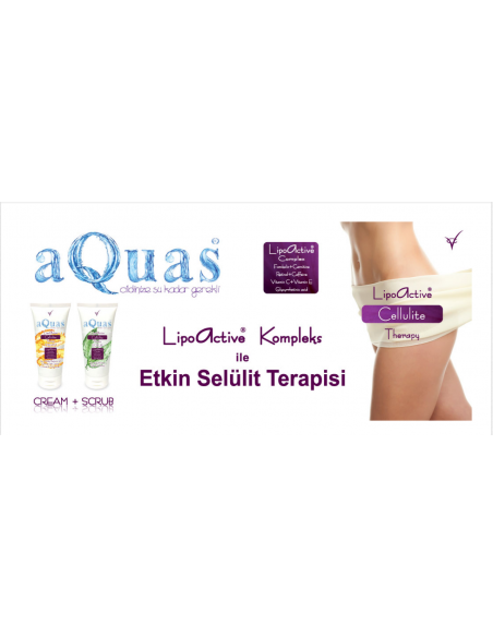 Aquas Lipoactive Cellulite Theraphy  Selülit Terapi Seti