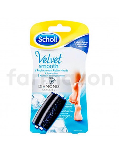 Scholl Velvet Smooth Elmas Taneli 2li Yedek Başlık