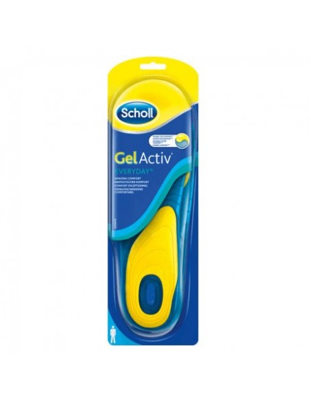 Scholl GelActiv Günlük Ayakkabı Tabanlığı Erkekler İçin