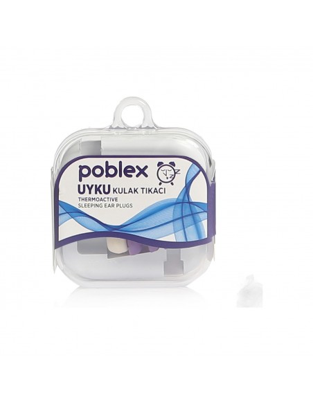 Poblex Uyku Kulak Tıkacı Thermoactive 1 Çift ( Beden:L ) Kutulu