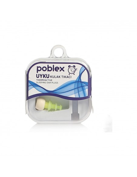 Poblex Uyku Kulak Tıkacı Thermoactive 1 Çift ( Beden:S ) Kutulu