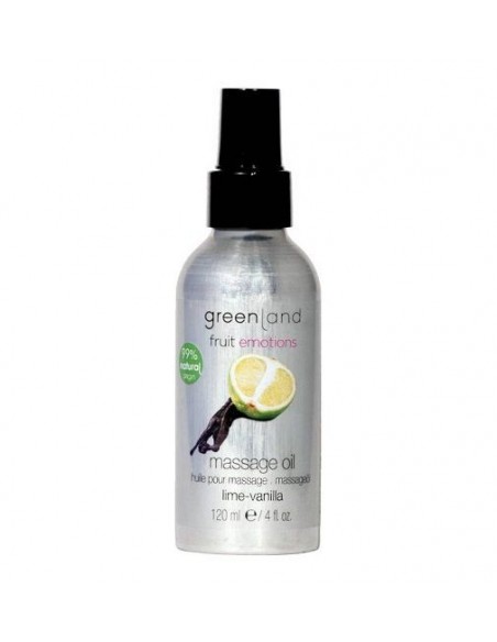 Greenland Massage Oil Lime - Vanilla 120 ml Masaj Yağı