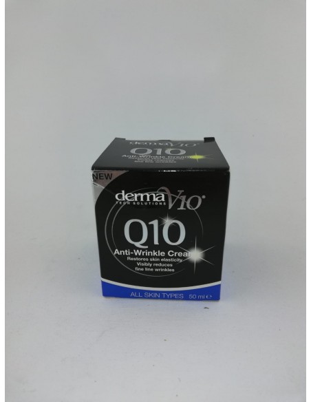 Derma V10 Q10 Kırışıklık Önleyici Nemlendirici Krem 50 ml