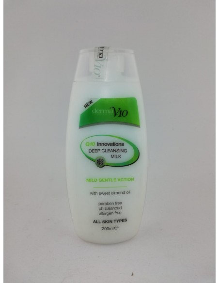 Derma V10 Innovations Deep Cleansing Milk 200ml