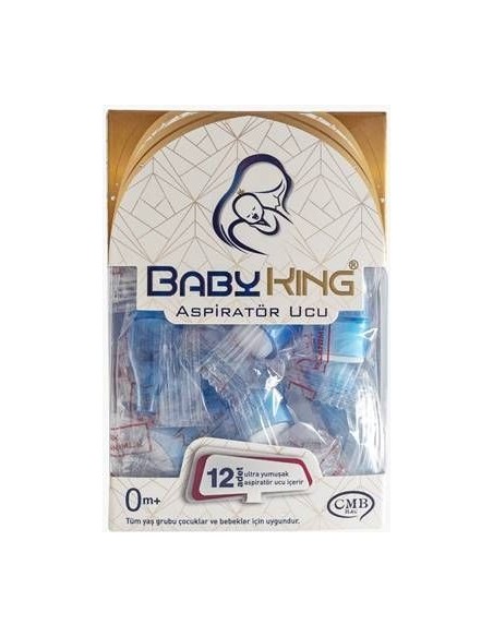 Baby King Aspiratör Ucu Mavi 12'li 0m+