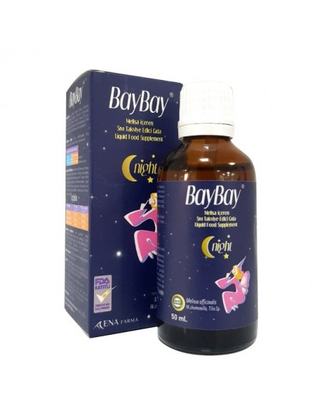 Baybay Night Melisa Takviye Edici Gıda 50ml