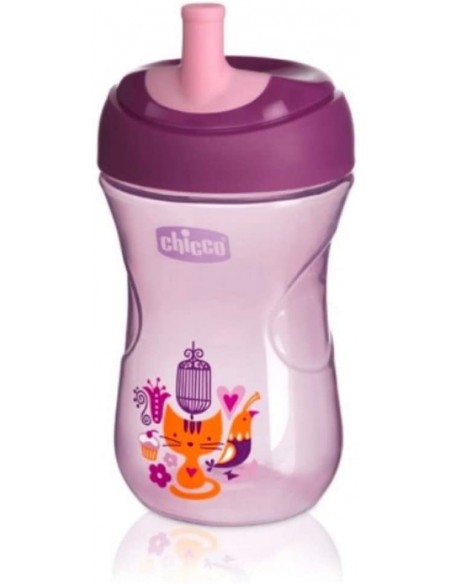 Chicco  Advanced Cup Pipetli Eğitim Bardağı 12 Ay+ Kız