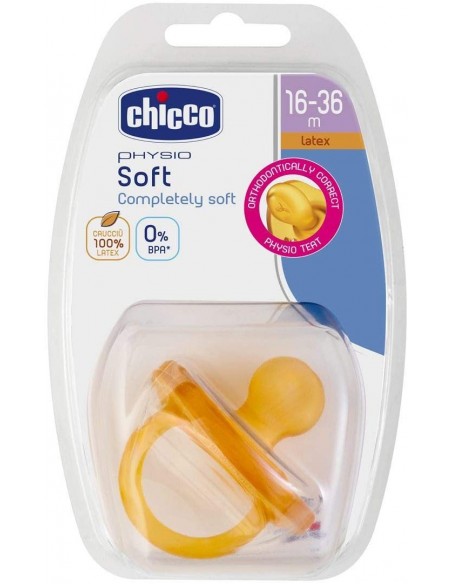 Chicco PhysioForma Soft Kauçuk Emzik16-36 Ay+ Tekli