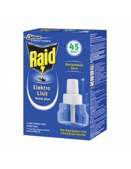 Raid Electro Likit Yedek Şişe