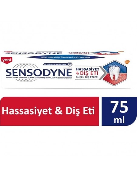 Sensodyne Hassasiyet & Diş Eti Diş Macunu 75 ml