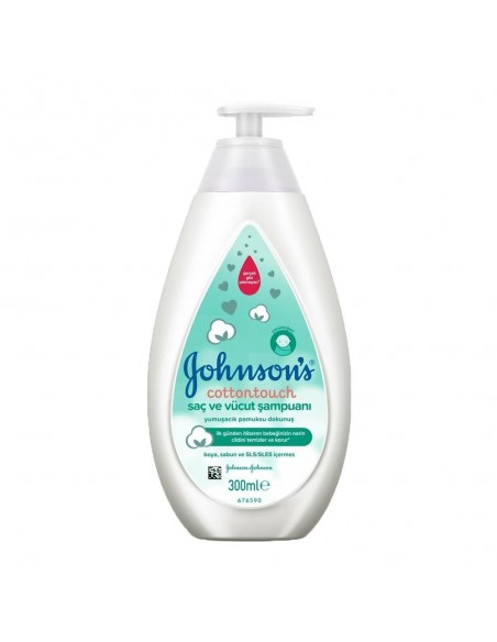 Johnsons Baby Cottontouch Saç ve Vücut Şampuanı 300 ml