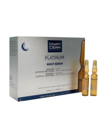 MartıDerm Platinum Night Renew 30 Ampul 2 ml