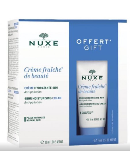 Nuxe Creme Fraiche de Beaute Hydratante 48h Nemlendirici Bakım Seti