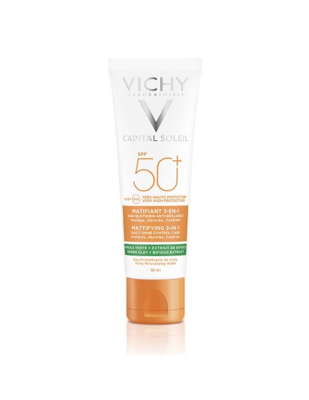 Vichy Capital Soleil SPF 50+ Matlaştırıcı Yüz Güneş Kremi 50 ml