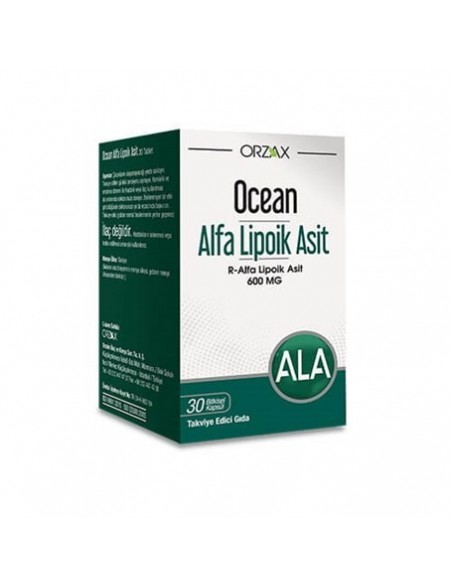 Ocean Alfa Lipoik Asit 600 mg 30 Tablet