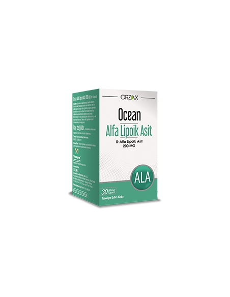 Ocean Alfa Lipoik Asit 200 mg 30 Tablet