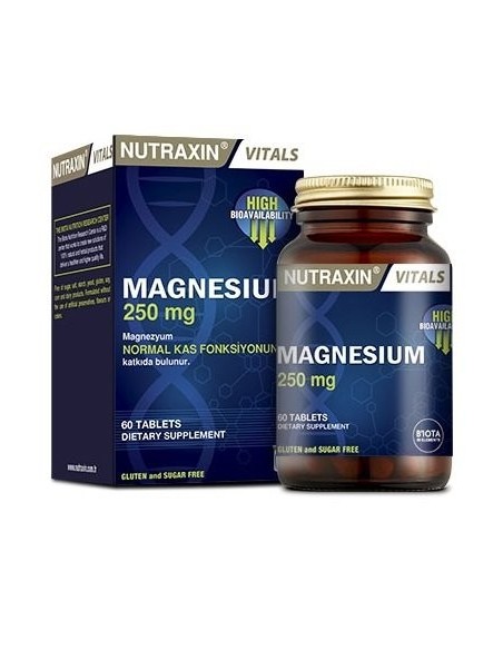 Nutraxin Magnesium 250 mg 60 Tablet