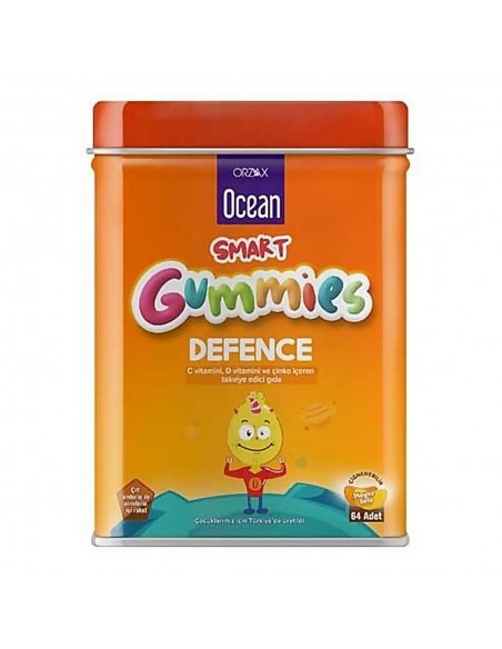 Ocean Smart Gummies Defence 64 Adet Çiğnenebilir Jel