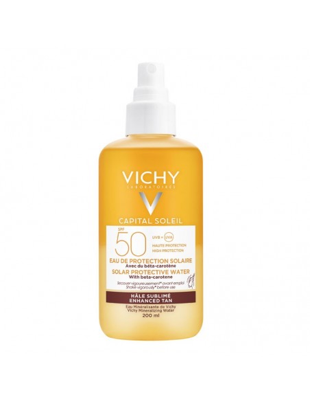 Vichy Capital Soleil SPF 50 Solar Protective Water Bronzlaştırıcı Güneş Koruyucu Sprey 200 ml