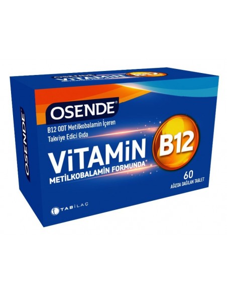 Osende Vitamin B12 60 Tablet