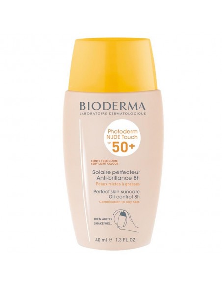 Bioderma Photoderm Nude Touch Spf 50+ Natural Renkli Güneş Koruyucu 40 ml