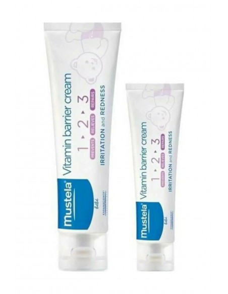 Mustela  Vitamin Barrier Cream 100 ml Pişik Kremi + 50 ml