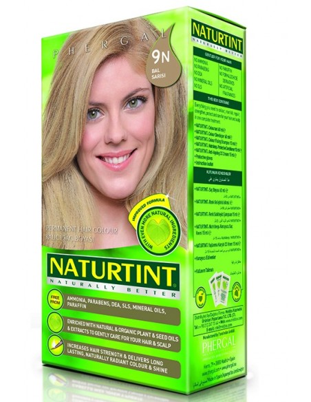 Naturtint Kalıcı Saç Boyası 9N Bal Sarısı 165 ml