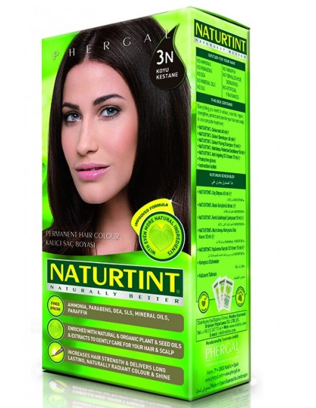 Naturtint Kalıcı Saç Boyası 3N Koyu Kestane 165 ml