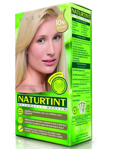 Naturtint Kalıcı Saç Boyası 10N Açık Sarı 165 ml