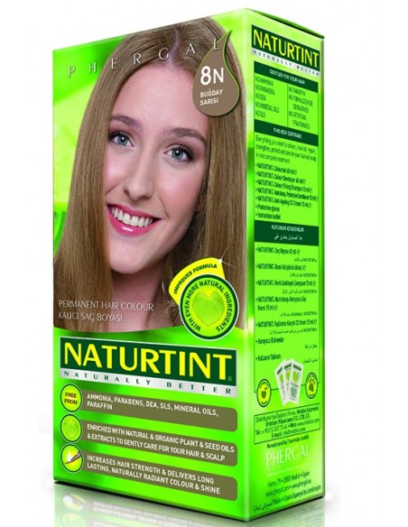 Naturtint Kalıcı Saç Boyası 8N Buğday Sarısı 165 ml