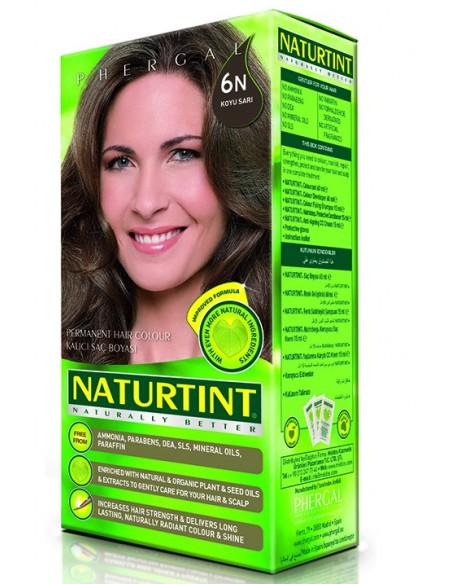 Naturtint Kalıcı Saç Boyası 6N Koyu Sarı 165 ml