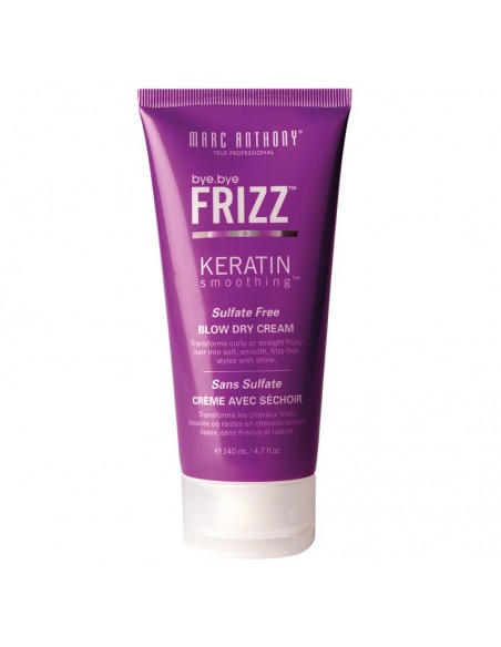 Marc Anthony Frizz Keratin Smoothing Blow Dry Cream ( Elektriklenen Saçlar Fön Öncesi Düzleştirici Krem ) 140 ml