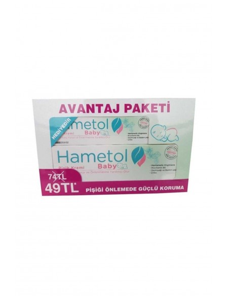 Hametol Baby Pişik Kremi 100 ml + 30 ml Avantaj Paketi