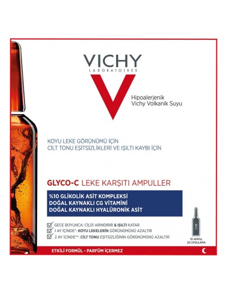 Vichy Liftactiv Specialist Glyco-C Leke Karşıtı Ampul 10 x 2 ml