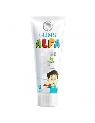 Glimo Alfa Kids Doğal Diş Macunu 50 ml