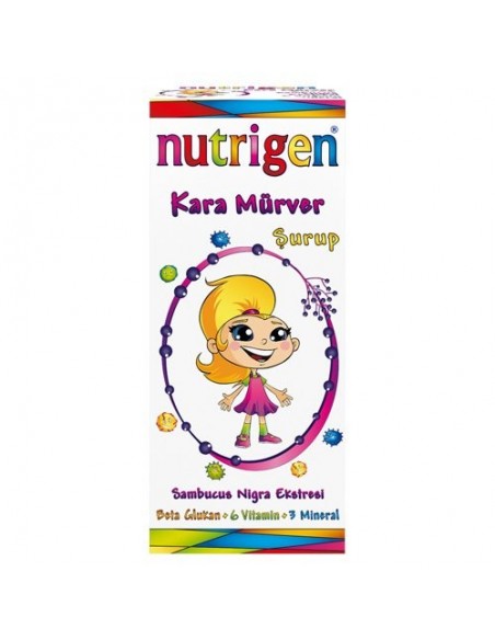 Nutrigen  Kara Mürver  Şurup 200ml