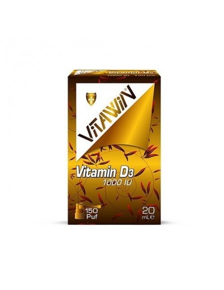 Vitawin Vitamin D3 1000 Sprey/Damla 20 ml