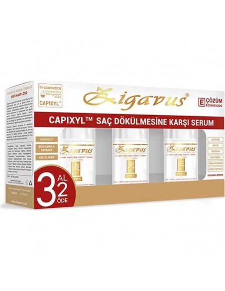 Zigavus Capixyl Saç Dökülme Karşıtı Serum 3x50ml - 3al 2öde