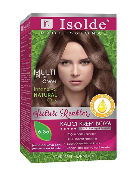 Zigavus Isolde Bitkisel Saç Boyası 6.35 ( Jamaica Koyu Sarı )