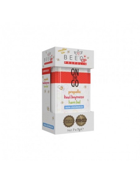 Beeo Up Propolis On The Go Keçi Boynuzu ( Çocuklar İçin ) 7x7gr