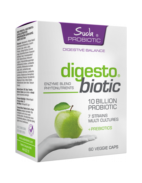 Suda Probiotic Digestobiotic 60 Vegan Kapsül