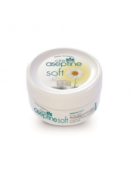 Cire Aseptine Soft Papatya Özlü Krem Kavanoz 100ml